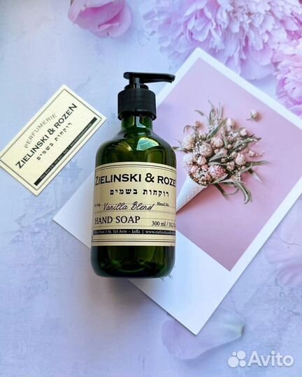 Zelinski rozen vanilla blend мыло для рук