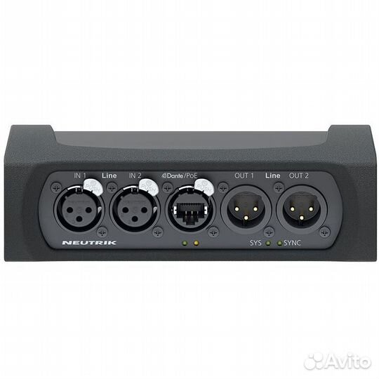 Сетевой аудиоинтерфейс Neutrik NA2-IO-dline