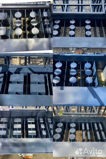 Шлакоблочный станок в сборе для блоков, с завода