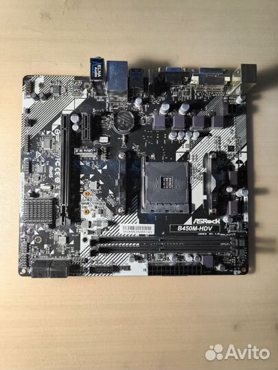 Материнская плата Asrock B450M-HDV