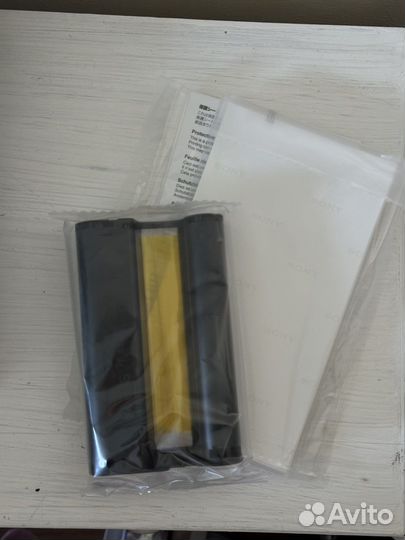 Фотобумага + картридж для фотопринтера sony