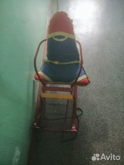 Детские зимние санки