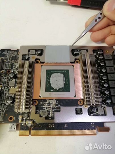 Медные термопрокладки для Sapphire Pulse rx5700xt