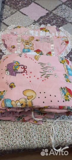 Бортики в кроватку