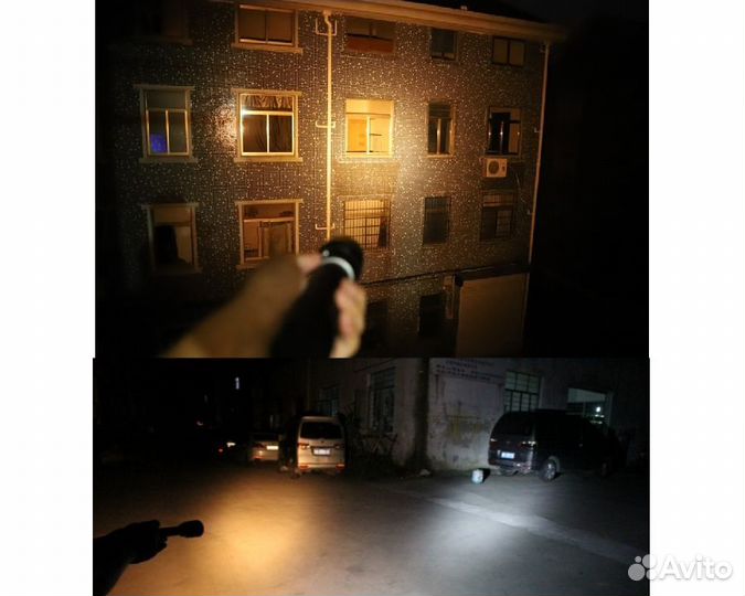 Подводный фонарь 5 диодов желтый