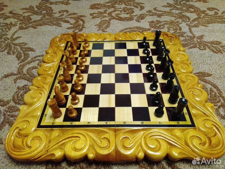 Шахматы, шашки, нарды. Классик