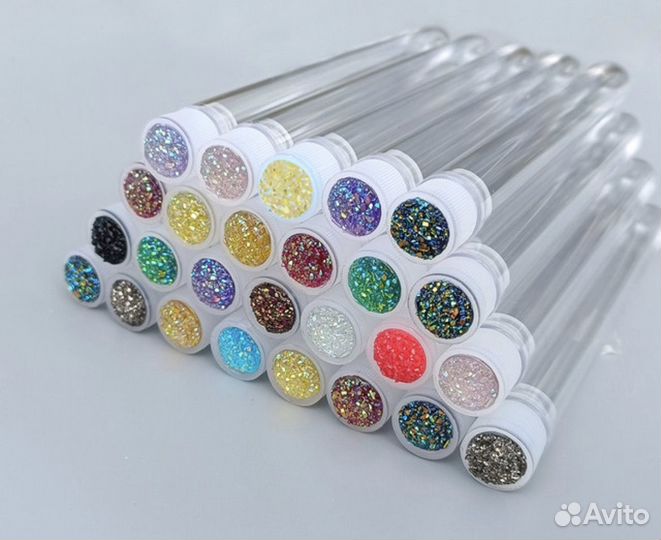 Щетки для ресниц и бровей в защитной колбе