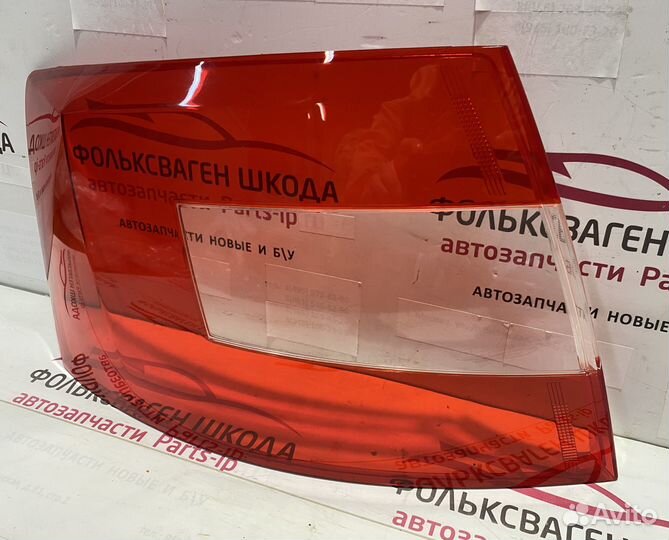 Фонарь задний левый (стекло) Шкода Октавия А7
