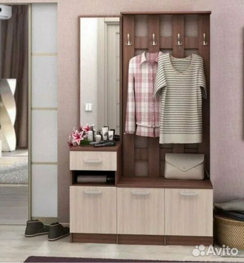 Прихожая Машенька 1,2м с тумбой