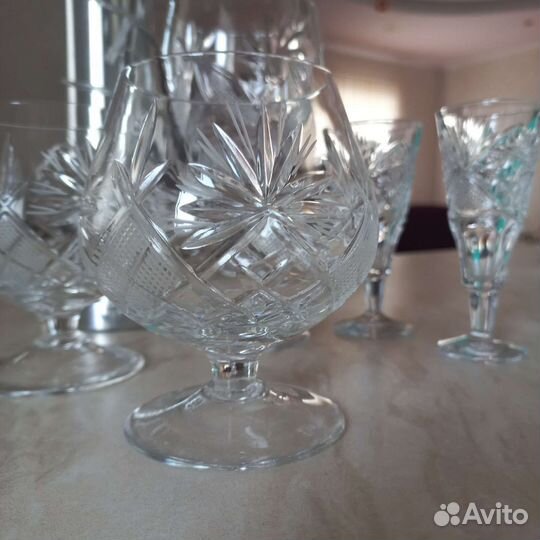 Хрустальная посуда СССР