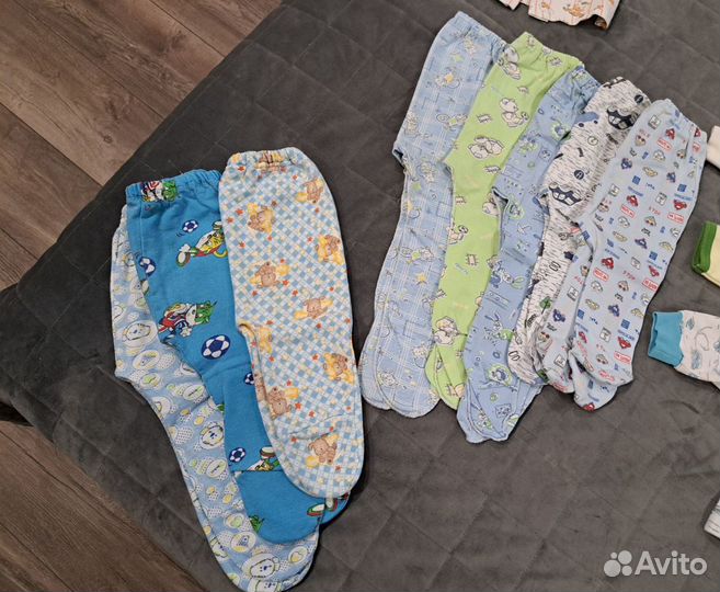 Одежда для новорожденного мальчика пакетом
