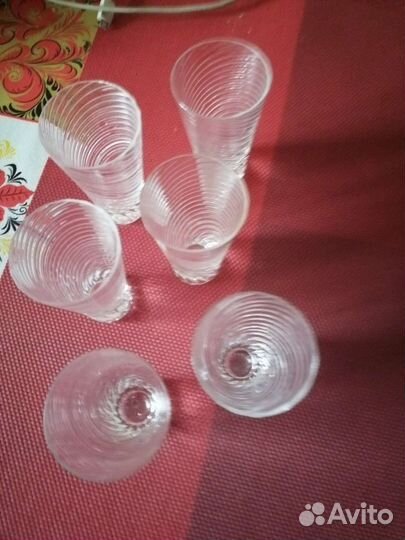 Рюмки 6 шт