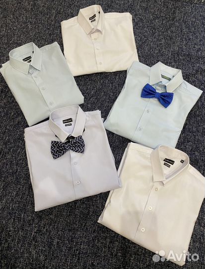 Рубашки на мальчика 158-164