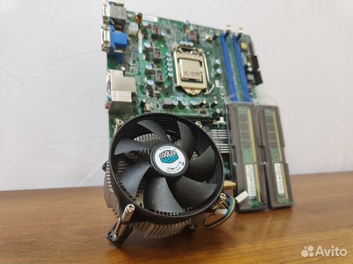Материнская плата 1155+i5-3570+16Gb+Кулер