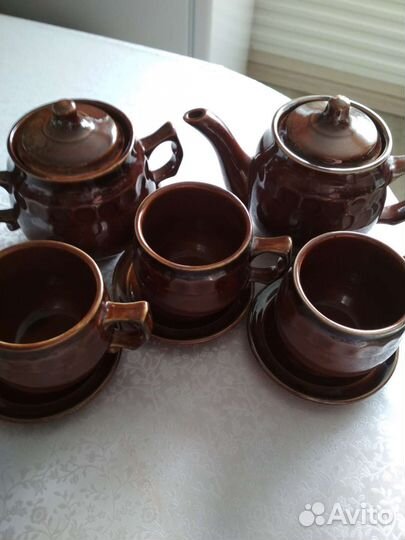 Сервиз чайный керамический СССР