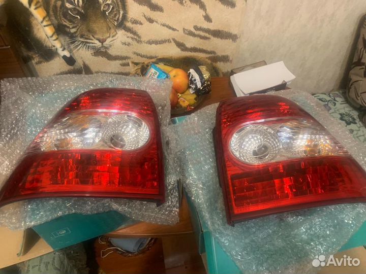Задние фары на priora