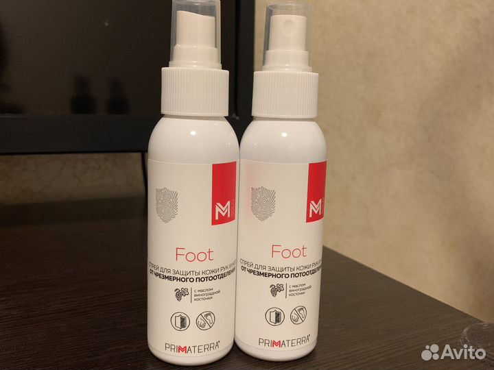 Спрей от чрезмерного потоотделения рук и ног