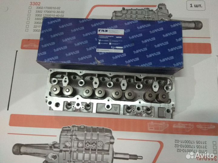 Головка блока цилиндров газель умз 4216