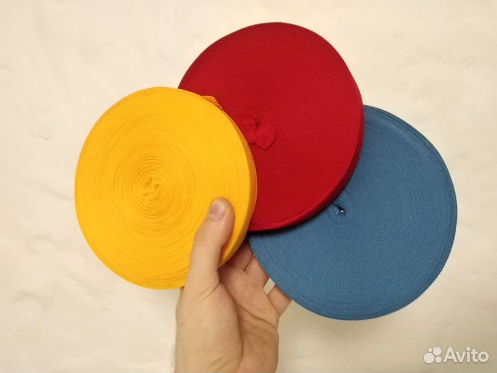 Тесьма окантовочная для вязания, 40 цветов