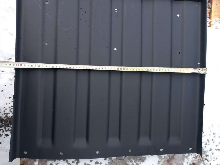 Щиток брызговика задний камаз (к-т 2.шт) (пластик)