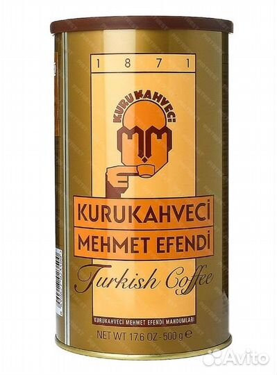 Кофе mehmet efendi 250гр. Стальная банка