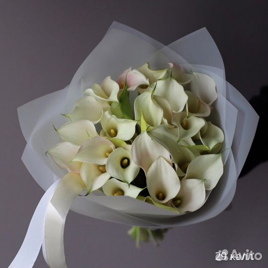 Букет из калл Цветы Букеты