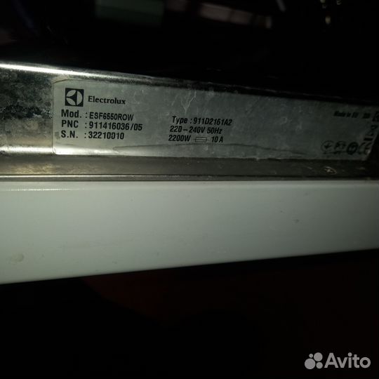 Посудомоечная машина electrolux 60