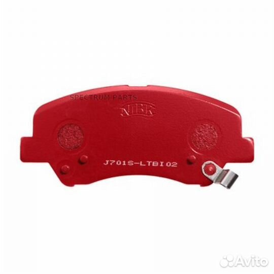 Nibk PN0537S Колодки NiBK PN0537S