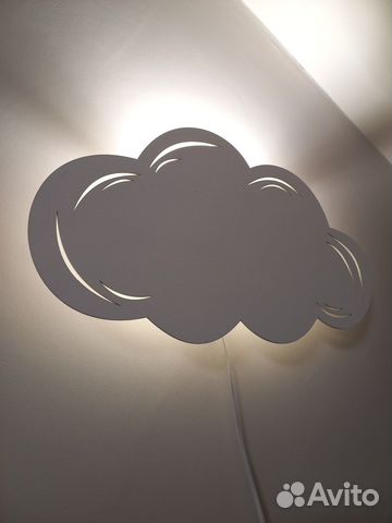 Светильник-ночник настенный облако