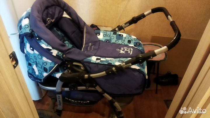 Детская коляска bebetto super kid