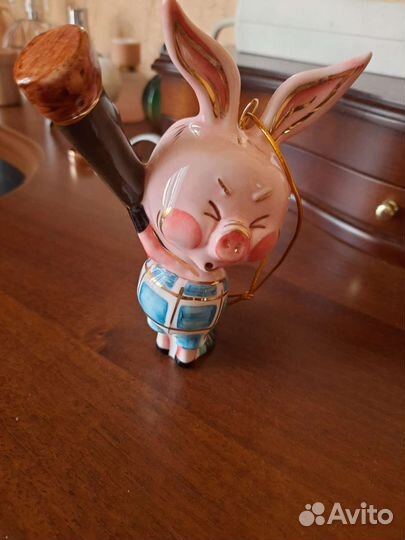 Фарфоровые елочные игрушки