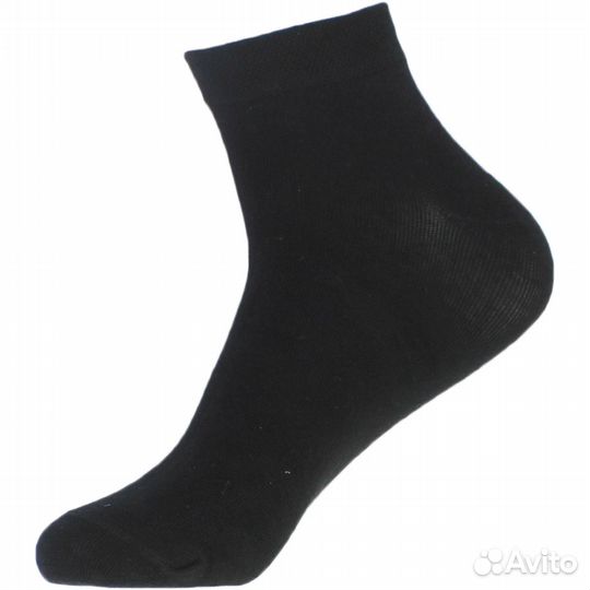 Женские носки Твой Стиль 2069 чёрные хлопок оптом