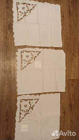 Вышивка крестиком и ришелье