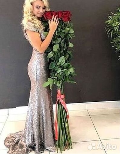 Высокие розы Доставка цветов