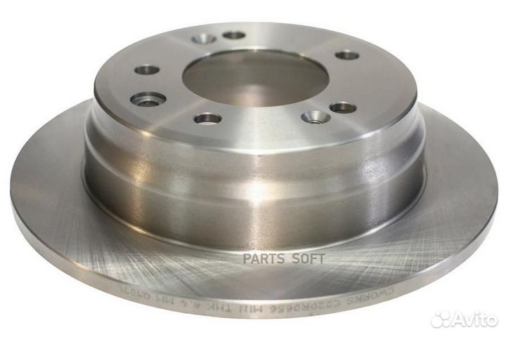 Cworks C220R0656 Тормозной диск задний