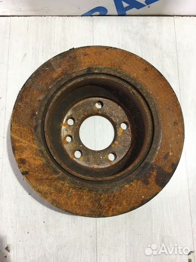 Тормозной диск задний volkswagen touareg I рест. 2