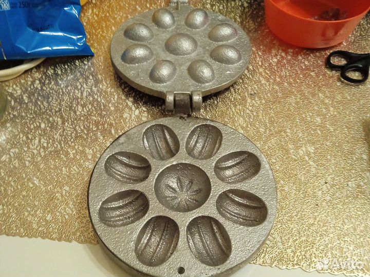 Формочки для выпечки орешков