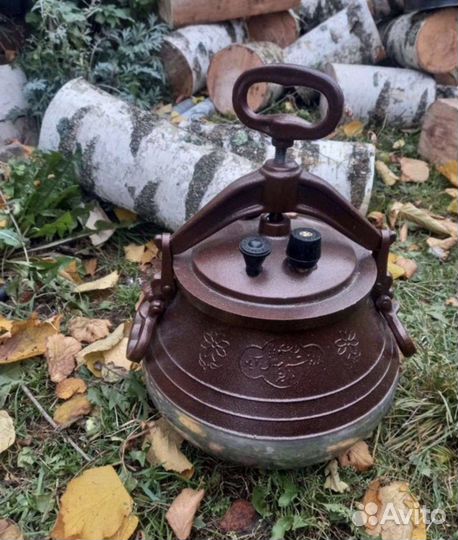 Афганский двyхцветный казан 15л