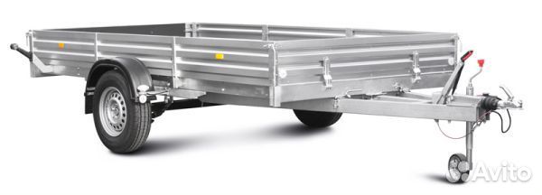 Прицеп с тормозами мзса B 3518-1.13 исп.111 (8311