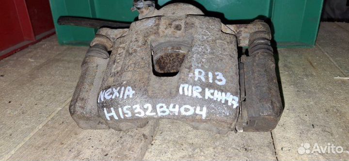 Суппорт тормозной передний правый Daewoo Nexia