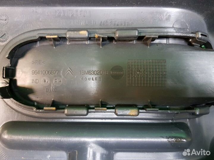 Центральная консоль Citroen C3 FC KFV 2002-2009