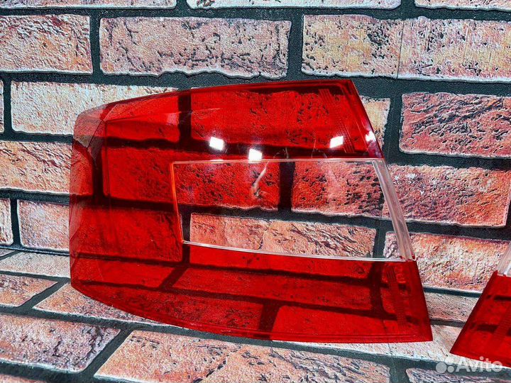 Фонарь задний левый (стекло) skoda octavia A7