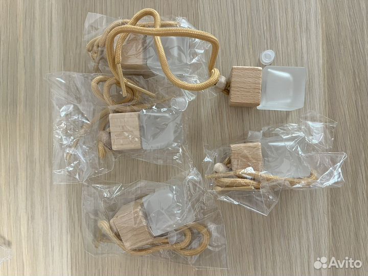 Флаконы для автопарфюма матовые 5 шт