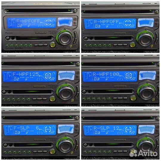 Pioneer Carrozzeria FH-P003MD (Проц.DSP/AUX/CD/SUB