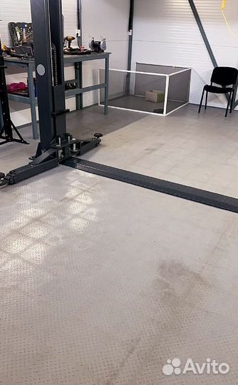 Модульный пвх пол для гаража