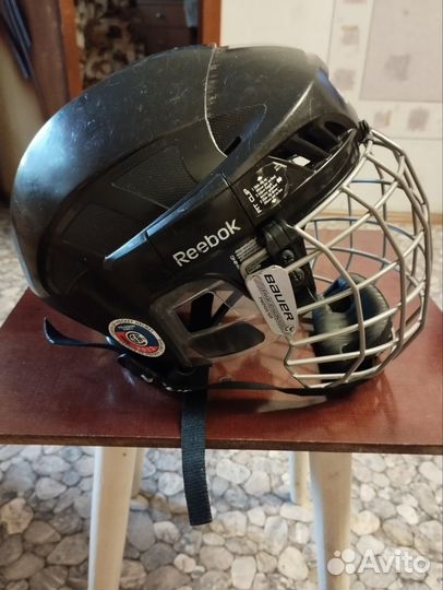 Шлем хоккейный детский reebok