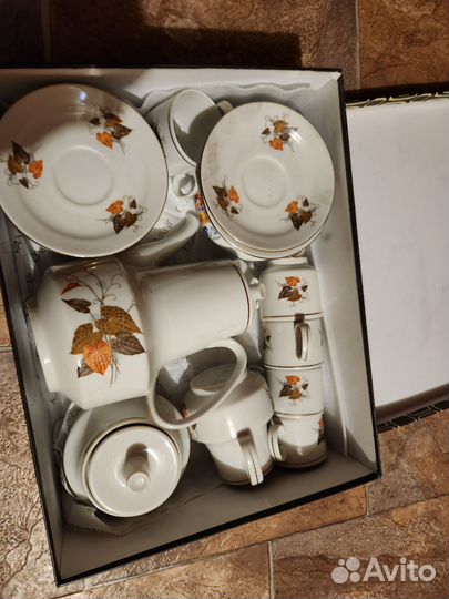 Сервиз чайный/кофе Болгария СССР