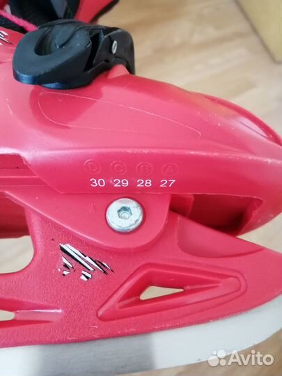 Коньки детские раздвижные 27-30 Nordway