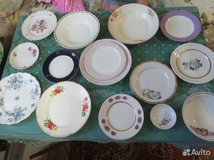 Редкие старые тарелки СССР