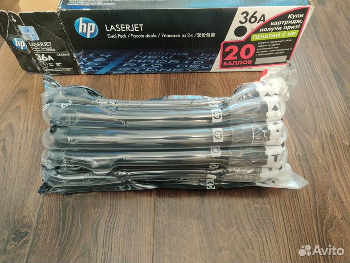 Продам оригинальный картридж HP 36A